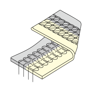 Butt seaming